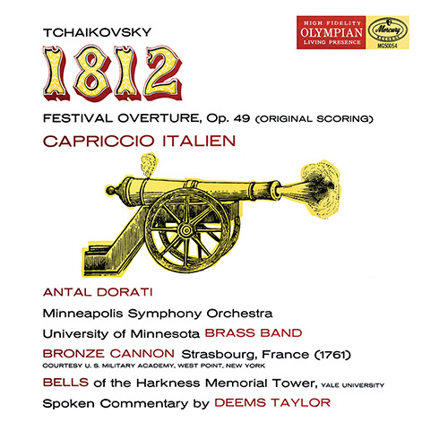 Tchaikovsky: 1812 Overture; Capriccio Italien