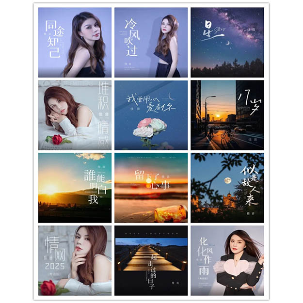 佳音 – 单曲合集 [12曲] 2024-2025