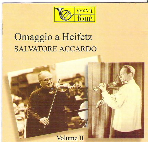 《向海菲兹致敬》(弗兰切斯卡蒂的斯特拉蒂瓦利名琴)