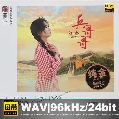 好薇《兵哥哥》头版限量编号24K金碟