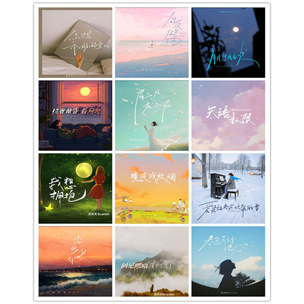 泡芙芙Scarlett – 单曲合集3 [12曲]