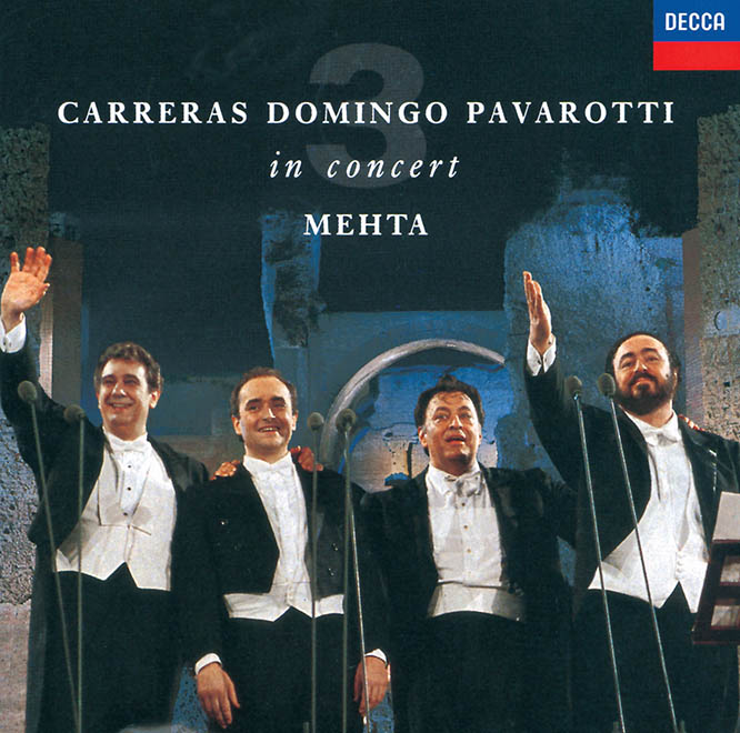 The Three Tenors – In Concert – Rome 1990