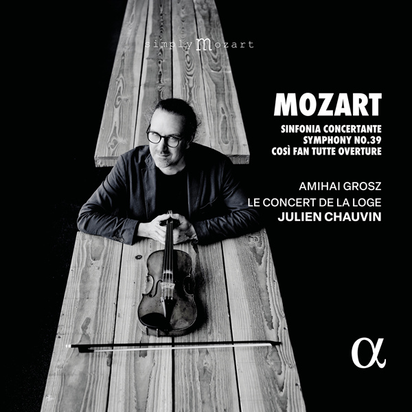 Mozart: Sinfonia Concertante, Symphony No. 39 & Così Fan Tutte Overture