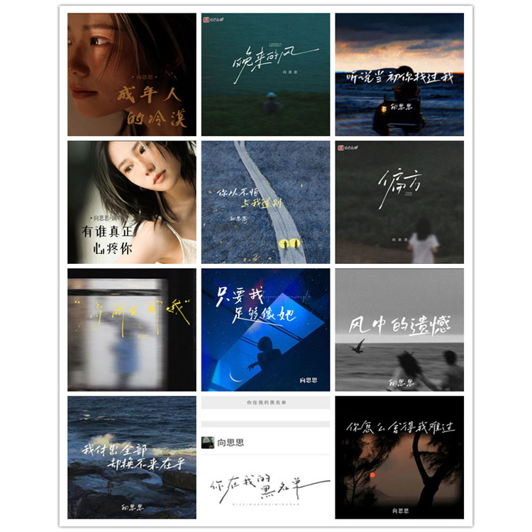 向思思 – 单曲合集7 [12曲]