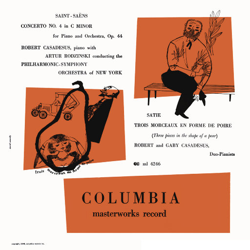 萨蒂与圣桑 – 早期录音