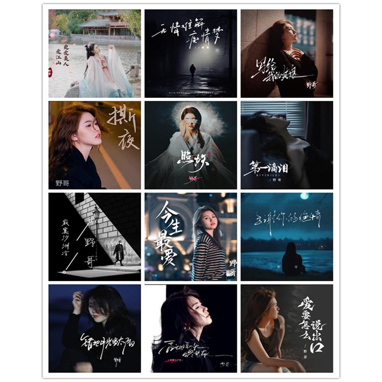 野哥 – 单曲合集 [12曲]